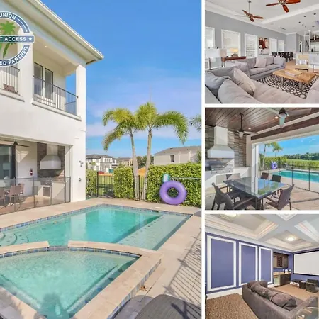 Elegant Oasis: 5 Bed Villa In Orlando6633